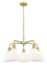 Innovations Lighting 516-5CR-SG-GBD-751 - Bristol - 5 Light - 26 inch - Satin Gold - Chandelier