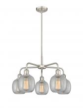 Innovations Lighting 516-5CR-SN-G105 - Belfast - 5 Light - 24 inch - Satin Nickel - Chandelier