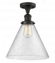 Innovations Lighting 517-1CH-OB-G44-L - Cone - 1 Light - 12 inch - Oil Rubbed Bronze - Semi-Flush Mount