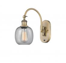  518-1W-BB-G104 - Belfast - 1 Light - 6 inch - Brushed Brass - Sconce