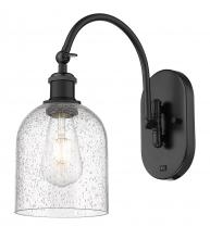  518-1W-BK-G558-6SDY - Bella - 1 Light - 6 inch - Matte Black - Sconce