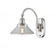  518-1W-PN-G132 - Orwell - 1 Light - 8 inch - Polished Nickel - Sconce