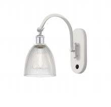 Innovations Lighting 518-1W-WPC-G382 - Castile - 1 Light - 6 inch - White Polished Chrome - Sconce