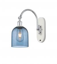 Innovations Lighting 518-1W-WPC-G558-6BL - Bella - 1 Light - 6 inch - White Polished Chrome - Sconce