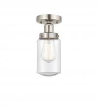 Innovations Lighting 616-1F-SN-G314 - Dover - 1 Light - 5 inch - Brushed Satin Nickel - Semi-Flush Mount