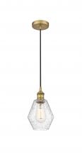 Innovations Lighting 616-1P-BB-G654-6 - Cindyrella - 1 Light - 6 inch - Brushed Brass - Cord hung - Mini Pendant