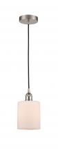 Innovations Lighting 616-1P-SN-G111 - Cobbleskill - 1 Light - 5 inch - Brushed Satin Nickel - Cord hung - Mini Pendant