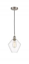 Innovations Lighting 616-1P-SN-G652-8 - Cindyrella - 1 Light - 8 inch - Brushed Satin Nickel - Cord hung - Mini Pendant