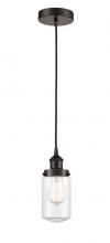  616-1PH-OB-G312-LED - Dover - 1 Light - 5 inch - Oil Rubbed Bronze - Cord hung - Mini Pendant