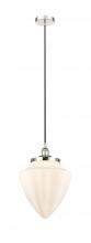 Innovations Lighting 616-1PH-PN-G661-12 - Bullet - 1 Light - 12 inch - Polished Nickel - Mini Pendant