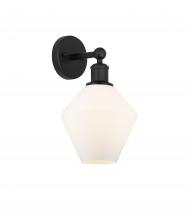 Innovations Lighting 616-1W-BK-G651-8 - Cindyrella - 1 Light - 8 inch - Matte Black - Sconce