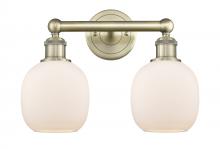  616-2W-AB-G101 - Belfast - 2 Light - 15 inch - Antique Brass - Bath Vanity Light