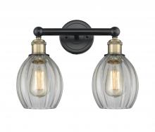 Innovations Lighting 616-2W-BAB-G82 - Eaton - 2 Light - 15 inch - Black Antique Brass - Bath Vanity Light