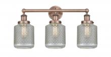  616-3W-AC-G262 - Stanton - 3 Light - 24 inch - Antique Copper - Bath Vanity Light