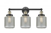  616-3W-BAB-G262 - Stanton - 3 Light - 24 inch - Black Antique Brass - Bath Vanity Light