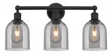 Innovations Lighting 616-3W-BK-G558-6SM - Bella - 3 Light - 24 inch - Matte Black - Bath Vanity Light