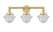  616-3W-SG-G534 - Oxford - 3 Light - 25 inch - Satin Gold - Bath Vanity Light