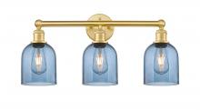 Innovations Lighting 616-3W-SG-G558-6BL - Bella - 3 Light - 24 inch - Satin Gold - Bath Vanity Light