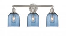 Innovations Lighting 616-3W-SN-G558-6BL - Bella - 3 Light - 24 inch - Brushed Satin Nickel - Bath Vanity Light