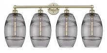 Innovations Lighting 616-4W-AB-G557-8SM - Vaz - 4 Light - 35 inch - Antique Brass - Bath Vanity Light