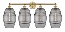 Innovations Lighting 616-4W-BB-G557-8SM - Vaz - 4 Light - 35 inch - Brushed Brass - Bath Vanity Light