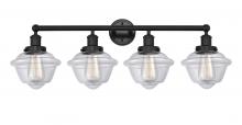 Innovations Lighting 616-4W-BK-G532 - Oxford - 4 Light - 34 inch - Matte Black - Bath Vanity Light