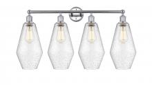  616-4W-PC-G654-7 - Cindyrella - 4 Light - 34 inch - Polished Chrome - Bath Vanity Light