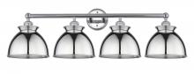 Innovations Lighting 616-4W-PC-M14-PC - Adirondack - 4 Light - 35 inch - Polished Chrome - Bath Vanity Light