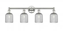  616-4W-PN-G559-5SM - Bridal Veil - 4 Light - 32 inch - Polished Nickel - Bath Vanity Light