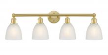 Innovations Lighting 616-4W-SG-G381 - Castile - 4 Light - 33 inch - Satin Gold - Bath Vanity Light