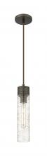 Innovations Lighting 617-1P-OB-G617-11DE - Boreas - 1 Light - 3 inch - Oil Rubbed Bronze - Cord Hung - Mini Pendant