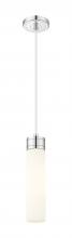  617-1P-PC-G617-11SWH - Boreas - 1 Light - 3 inch - Polished Chrome - Cord Hung - Mini Pendant