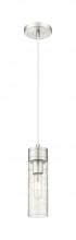 Innovations Lighting 617-1P-SN-G617-8DE - Boreas - 1 Light - 3 inch - Satin Nickel - Cord Hung - Mini Pendant