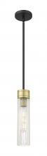  617-1S-BAB-G617-11SCL - Boreas - 1 Light - 3 inch - Black Antique Brass - Stem Hung - Mini Pendant