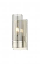  617-1W-PN-G617-8SM - Boreas - 1 Light - 5 inch - Polished Nickel - Sconce