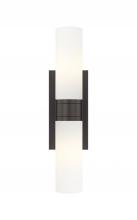 Innovations Lighting 617-2W-OB-G617-8SWH - Boreas - 2 Light - 18 inch - Oil Rubbed Bronze - Bath Vanity Light