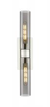  617-2W-PN-G617-11SM - Boreas - 2 Light - 24 inch - Polished Nickel - Bath Vanity Light