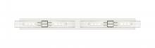  617L-4W-SN-G617-11SDY - Boreas - 4 Light - 51 inch - Satin Nickel - Bath Vanity Light