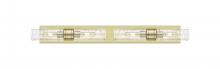 Innovations Lighting 617S-4W-AB-G617-8DE - Boreas - 4 Light - 39 inch - Antique Brass - Bath Vanity Light