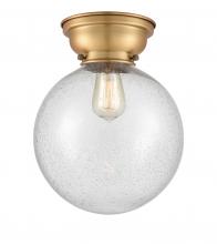 Innovations Lighting 623-1F-BB-G204-10-LED - Beacon - 1 Light - 10 inch - Brushed Brass - Flush Mount