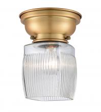 Innovations Lighting 623-1F-BB-G302 - Colton - 1 Light - 6 inch - Brushed Brass - Flush Mount