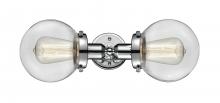 Innovations Lighting 900H-2W-PC-G202-6 - Beacon - 2 Light - 14 inch - Polished Chrome - Bath Vanity Light