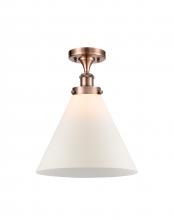 Innovations Lighting 916-1C-AC-G41-L - Cone - 1 Light - 12 inch - Antique Copper - Semi-Flush Mount