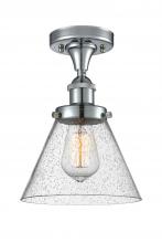 Innovations Lighting 916-1C-PC-G44-LED - Cone - 1 Light - 8 inch - Polished Chrome - Semi-Flush Mount