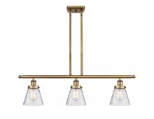 Innovations Lighting 916-3I-BB-G64 - Cone - 3 Light - 36 inch - Brushed Brass - Stem Hung - Island Light