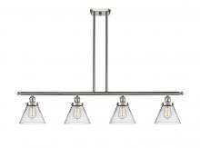 Innovations Lighting 916-4I-SN-G42-LED - Cone - 4 Light - 48 inch - Brushed Satin Nickel - Stem Hung - Island Light