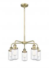 Innovations Lighting 916-5CR-AB-G314 - Dover - 5 Light - 23 inch - Antique Brass - Chandelier