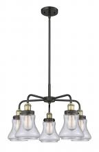 Innovations Lighting 916-5CR-BAB-G194 - Bellmont - 5 Light - 25 inch - Black Antique Brass - Chandelier