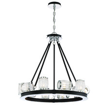 Eurofase 31651-011 - BARILE,10LT CHANDELIER,CHROME