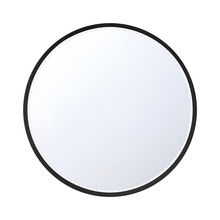 Eurofase 48094-016 - Cerissa 30&#34; Round Mirror in Black